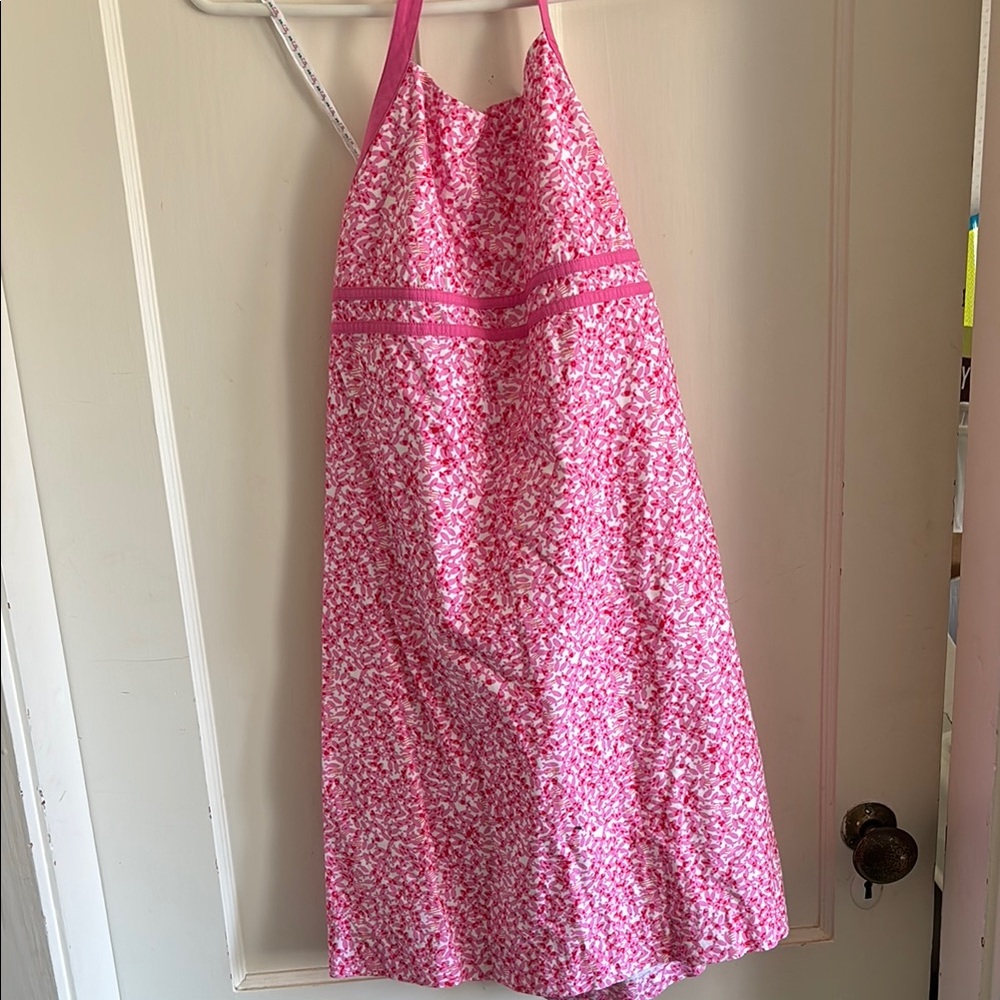 Lilly Pulitzer Pink Floral Kids Dress